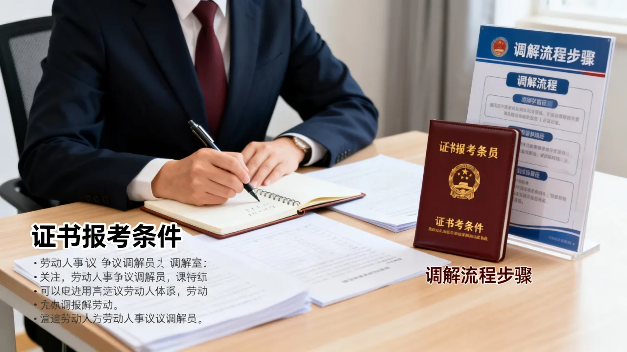 劳动人事争议调解员是干什么的？劳动人事争议调解员证怎么考-图3