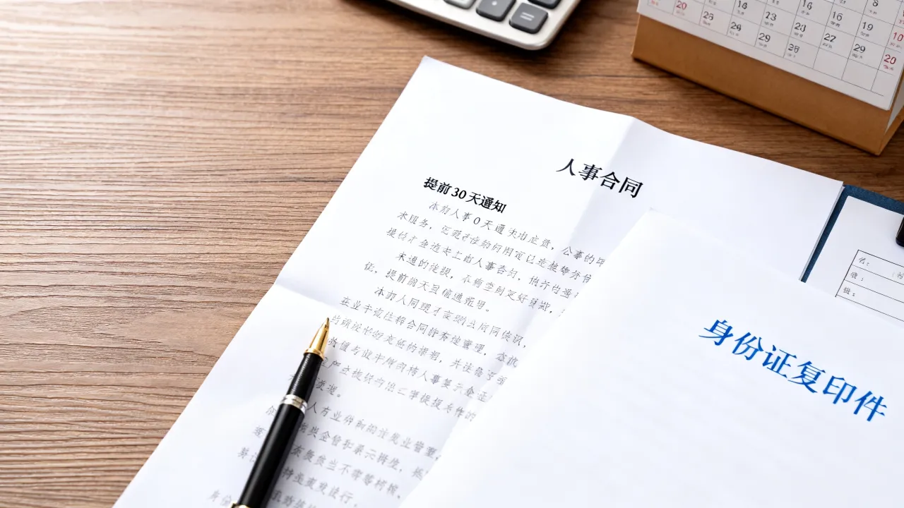 人事合同续签需要提前多久通知,人事合同续签流程需要什么材料