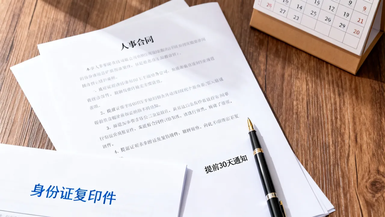 人事合同续签需要提前多久通知,人事合同续签流程需要什么材料-图2 人事合同续签需要提前多久通知,人事合同续签流程需要什么材料-图2