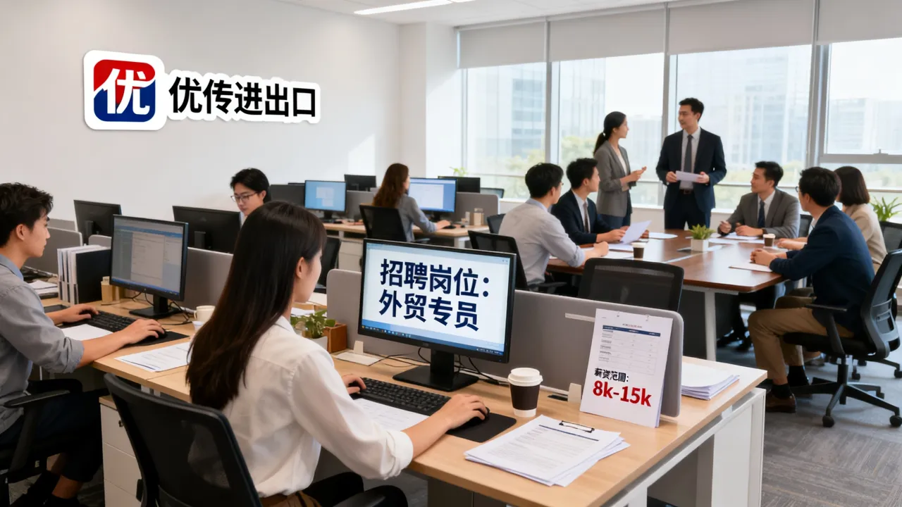 优传进出口招聘靠谱吗,薪资待遇和工作环境怎么样?-图3 优传进出口招聘靠谱吗,薪资待遇和工作环境怎么样?-图3