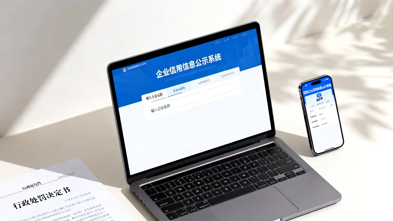 行政处罚如何查询?企业行政处罚记录网上查询方法