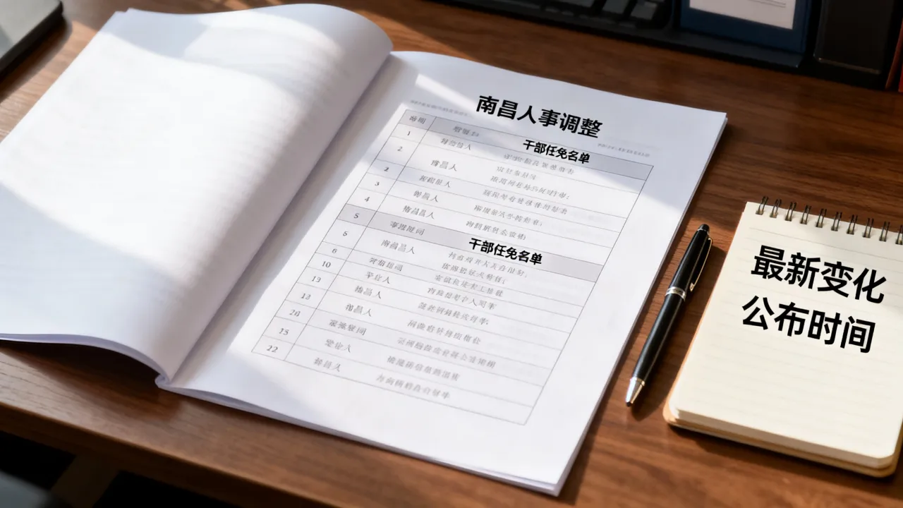 南昌人事调整有什么最新变化,今年干部任免名单什么时候公布