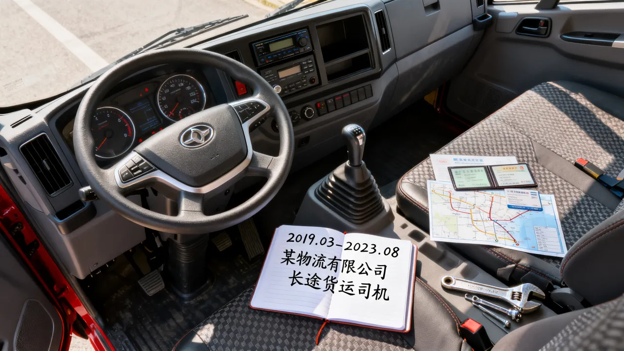 车司机怎么写?货车司机简历工作经历怎么写?-图3 车司机怎么写?货车司机简历工作经历怎么写?-图3