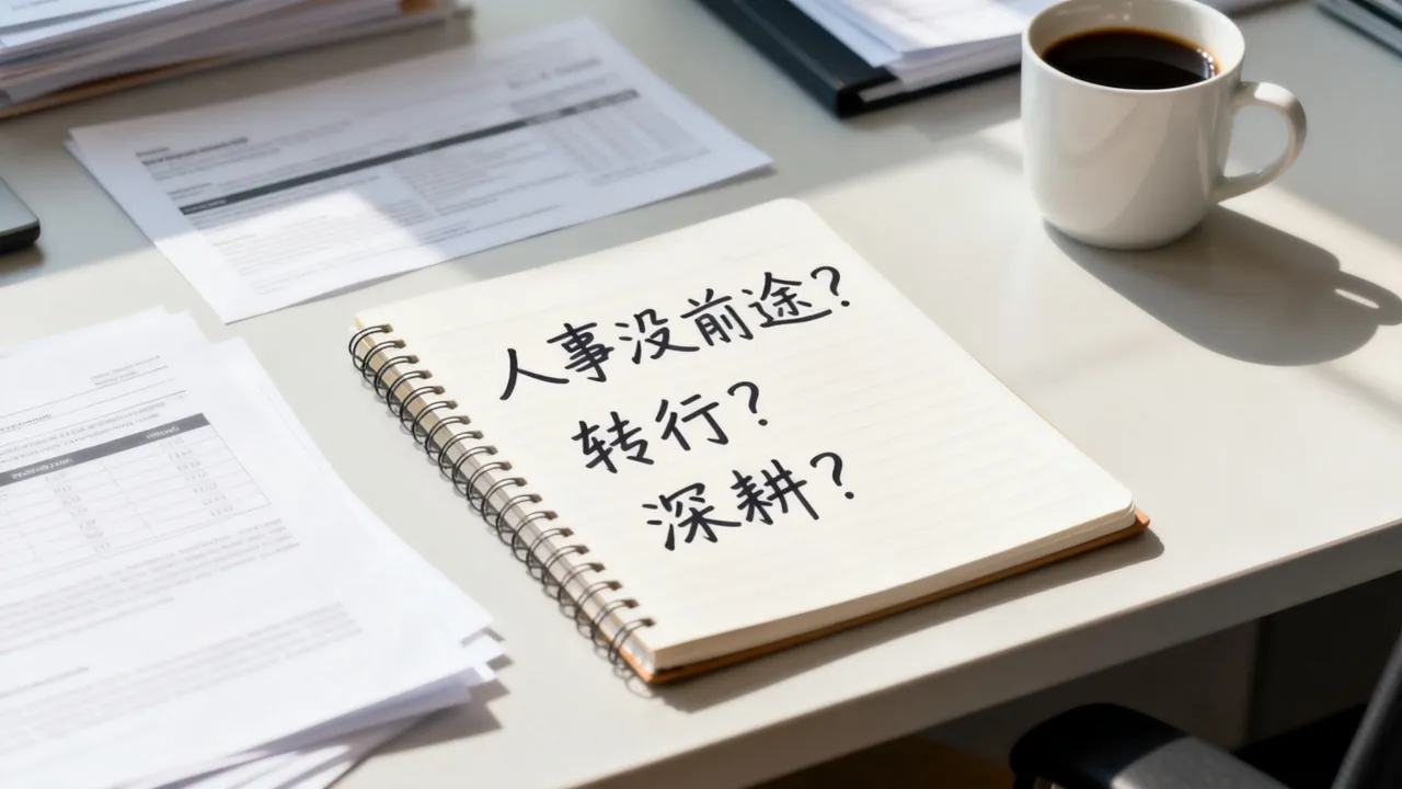 人事没前途怎么办?转行还是深耕,哪个更有出路?-图2 人事没前途怎么办?转行还是深耕,哪个更有出路?-图2
