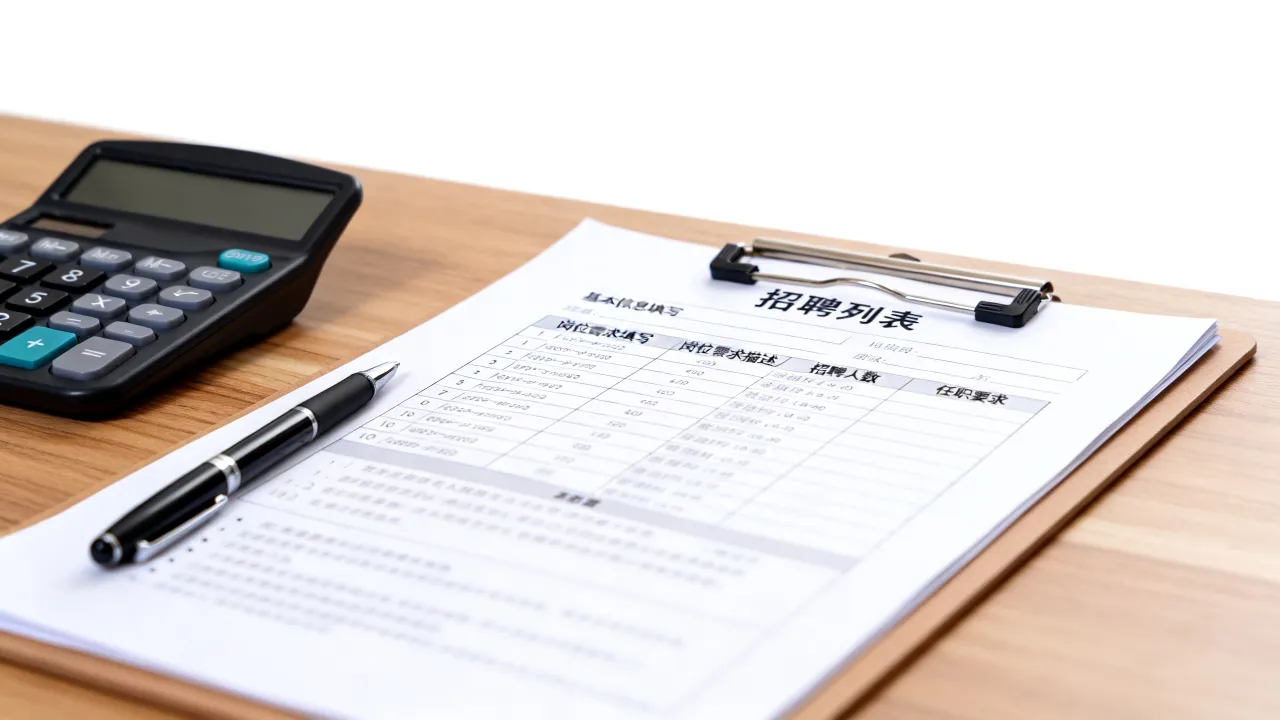 招聘报表怎么填写，招聘报表填写格式是怎样的？-图2