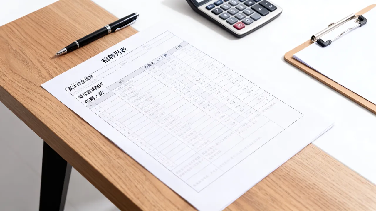 招聘报表怎么填写，招聘报表填写格式是怎样的？-图3