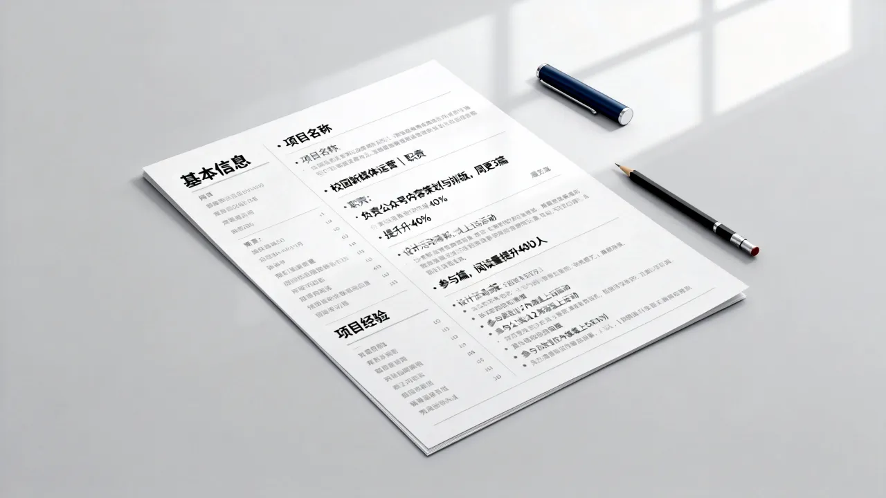 简历怎么布置作业,简历中项目经验怎么写才能吸引HR?-图2 简历怎么布置作业,简历中项目经验怎么写才能吸引HR?-图2