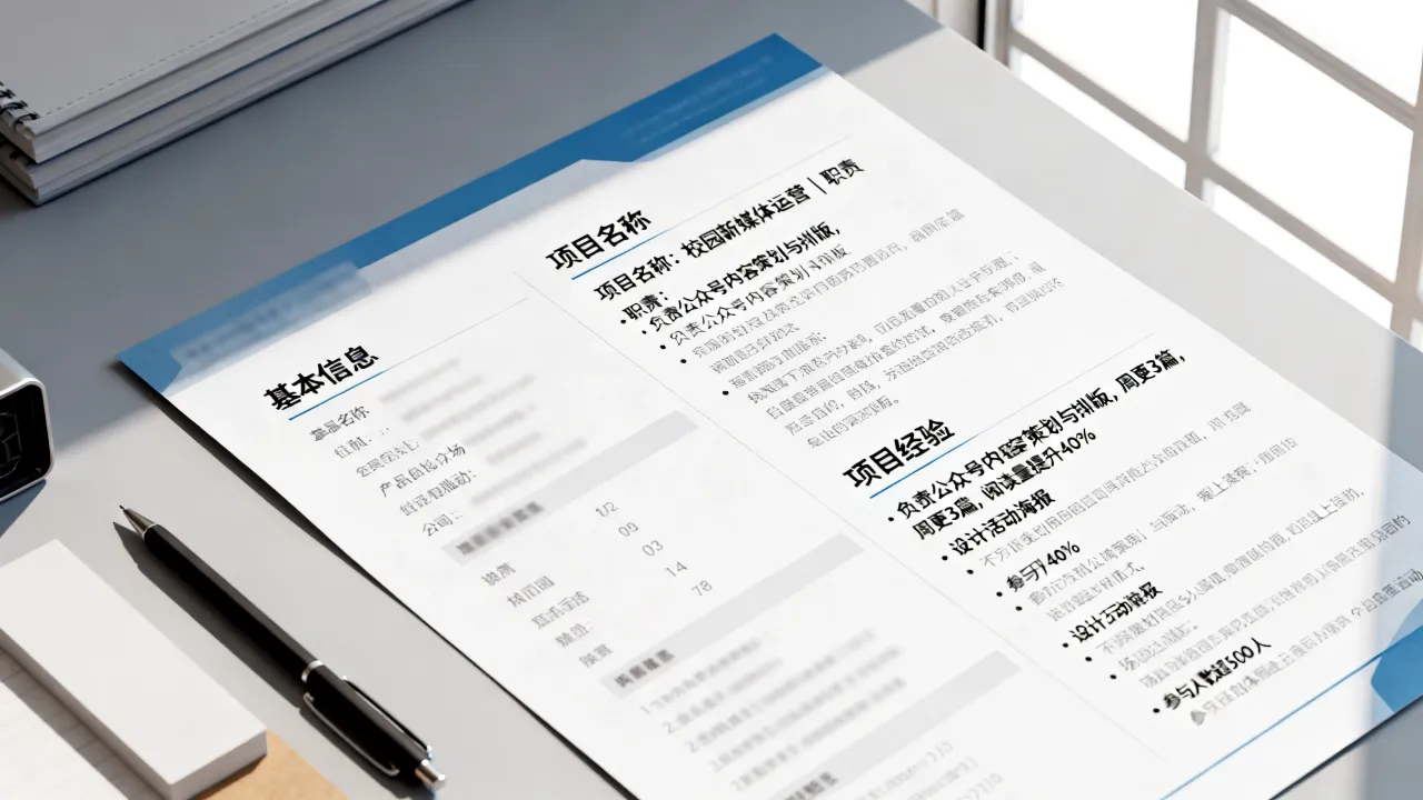 简历怎么布置作业,简历中项目经验怎么写才能吸引HR?-图3 简历怎么布置作业,简历中项目经验怎么写才能吸引HR?-图3