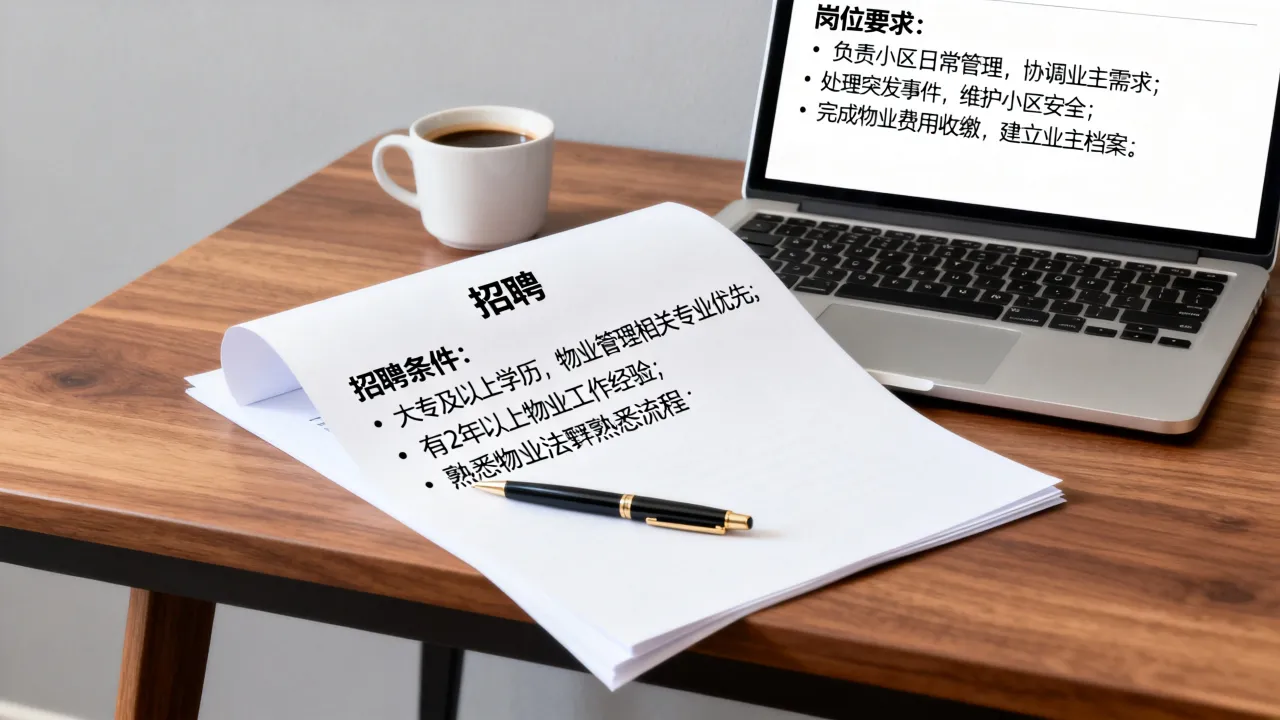 宝城物业公司招聘条件是什么,宝城物业公司招聘有哪些岗位要求?-图3 宝城物业公司招聘条件是什么,宝城物业公司招聘有哪些岗位要求?-图3