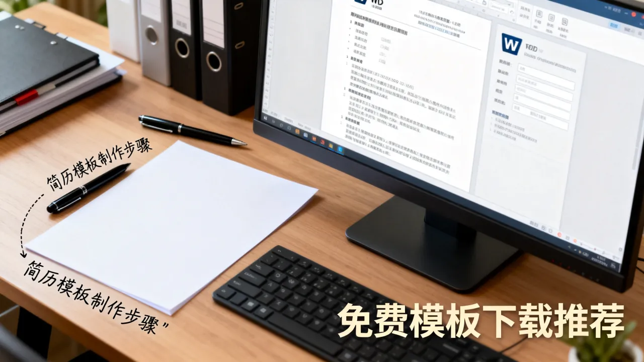 Word简历模板怎么制作?免费模板下载哪个网站好-图2 Word简历模板怎么制作?免费模板下载哪个网站好-图2