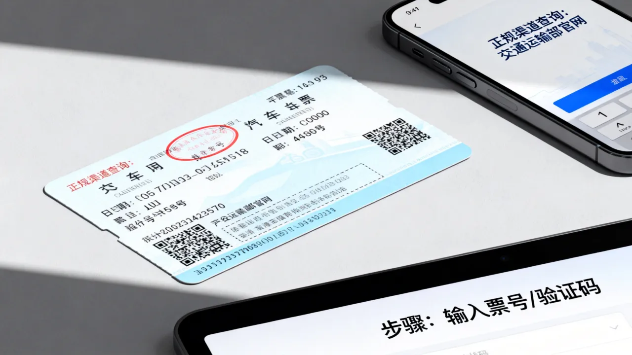汽车票如何查真伪，正规渠道查询汽车票真伪的网站有哪些
