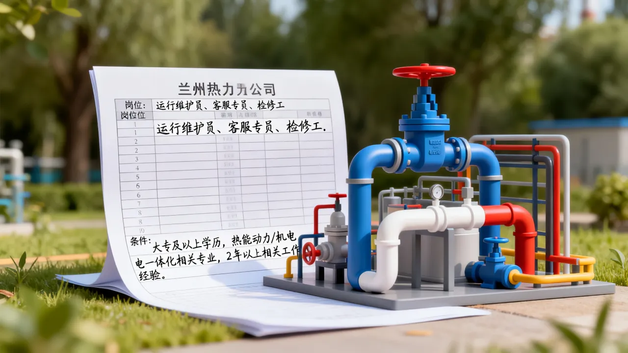 兰州热力公司最新招聘有哪些岗位？招聘条件是什么？