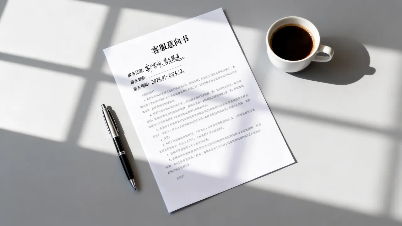 客服意向怎么写，客服意向书怎么写才规范完整-图2