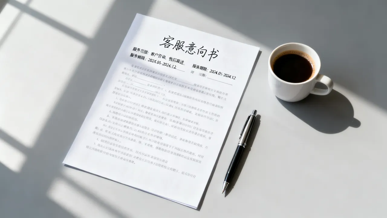 客服意向怎么写，客服意向书怎么写才规范完整-图3