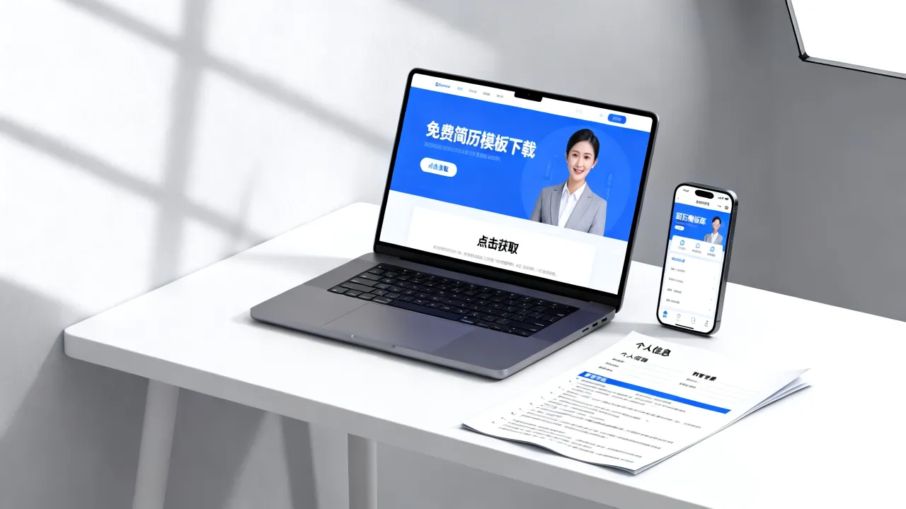 简历文件怎么下载,如何免费获取模板?-图2 简历文件怎么下载,如何免费获取模板?-图2