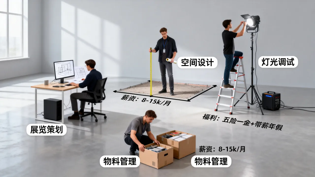 上海冷艺展览展示招聘有哪些岗位?上海展览展示招聘待遇怎么样?