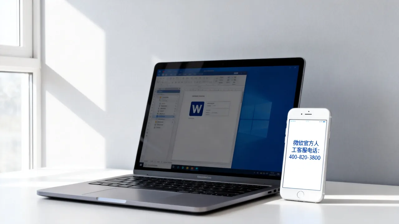 怎么联系word客服，微软官方人工客服电话是多少？-图2