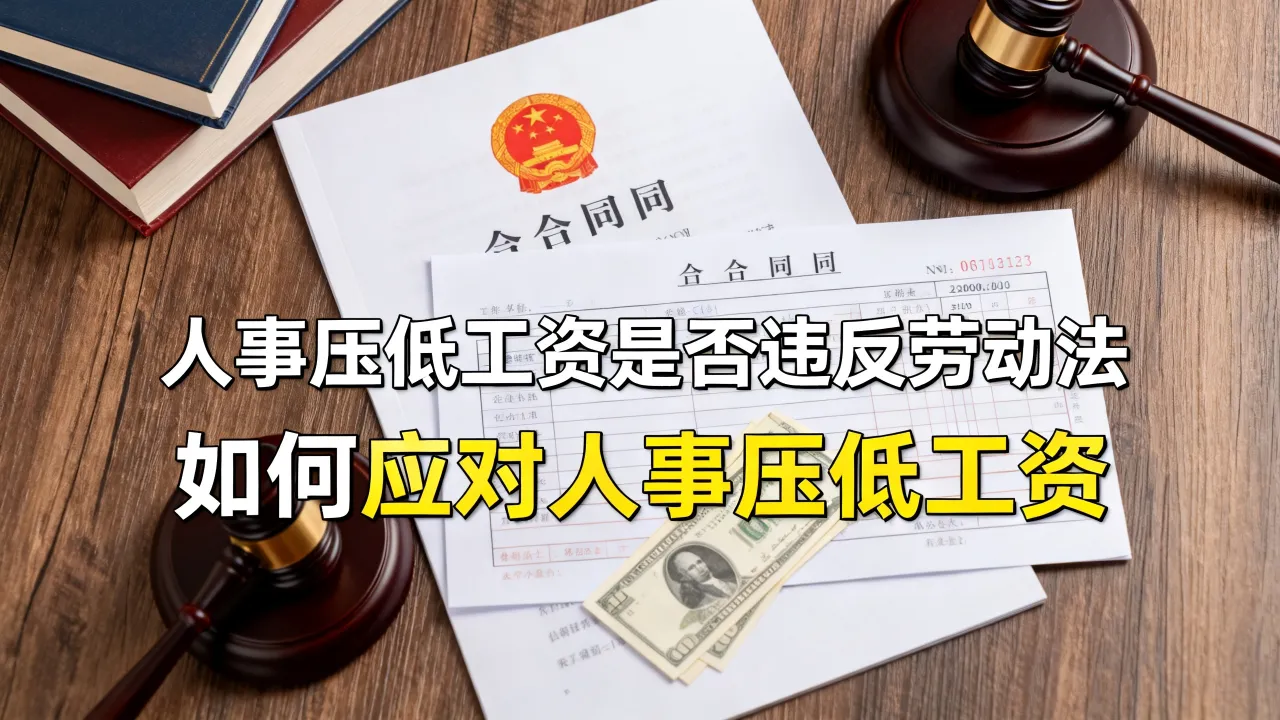 人事压低工资怎么办，人事压低工资是否违反劳动法-图2