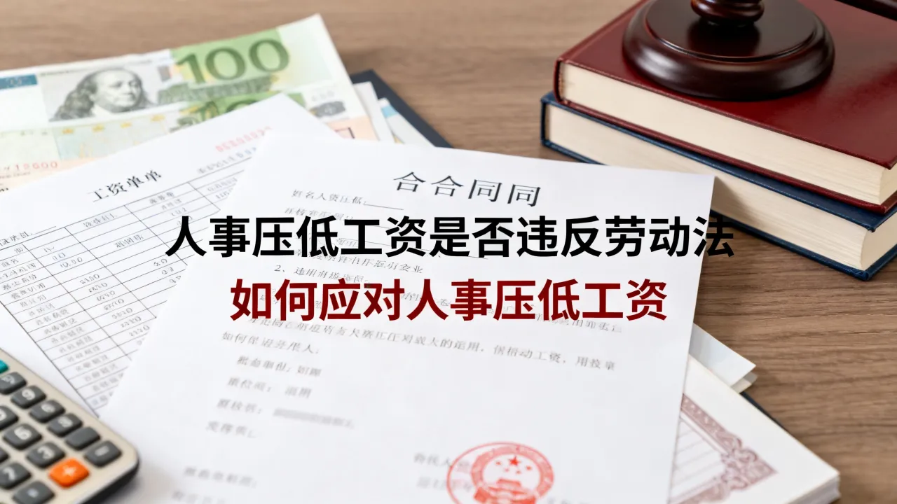 人事压低工资怎么办，人事压低工资是否违反劳动法-图3