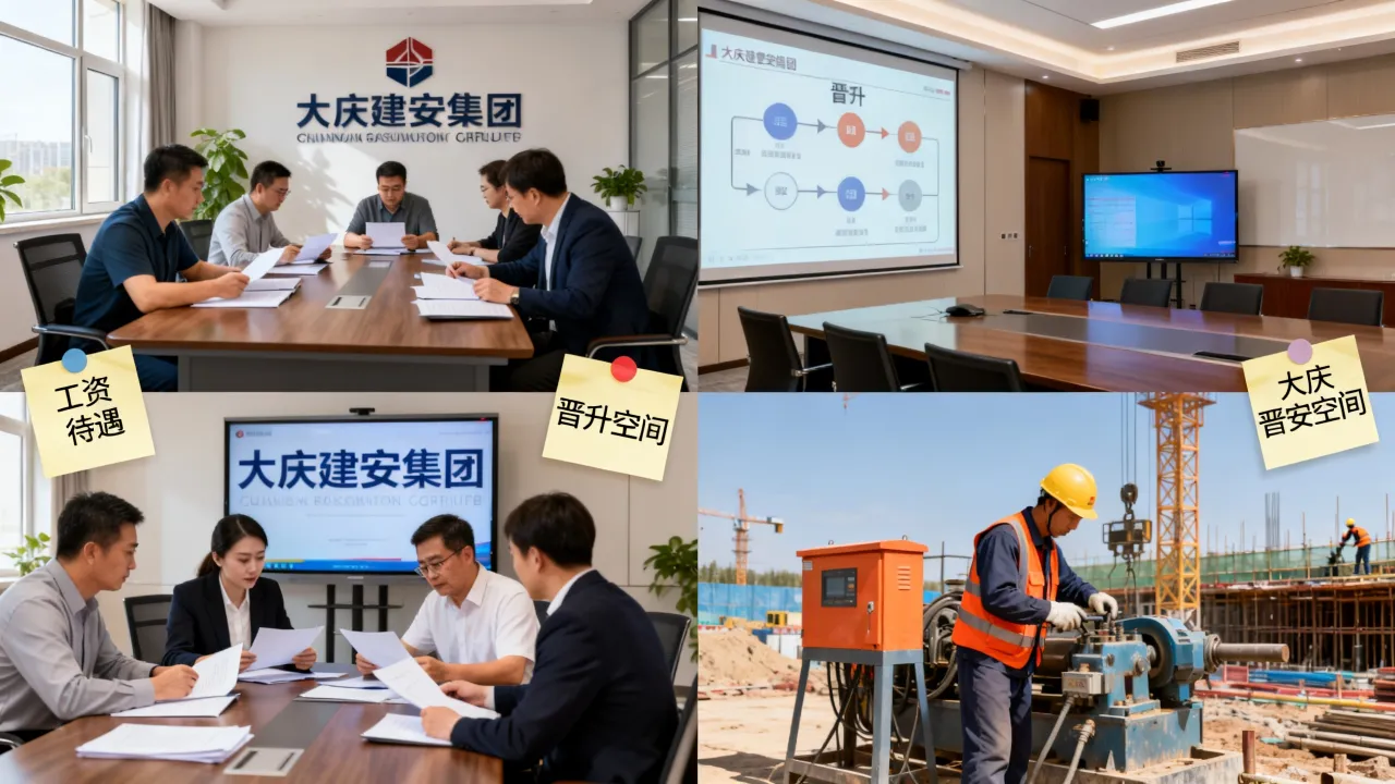大庆建安集团怎么样，工资待遇和晋升空间好不好？