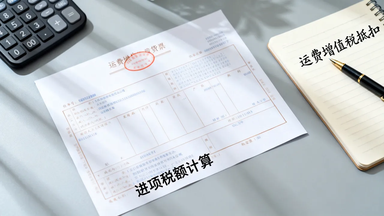 运费的增值税如何抵扣，运费发票进项税额怎么抵扣