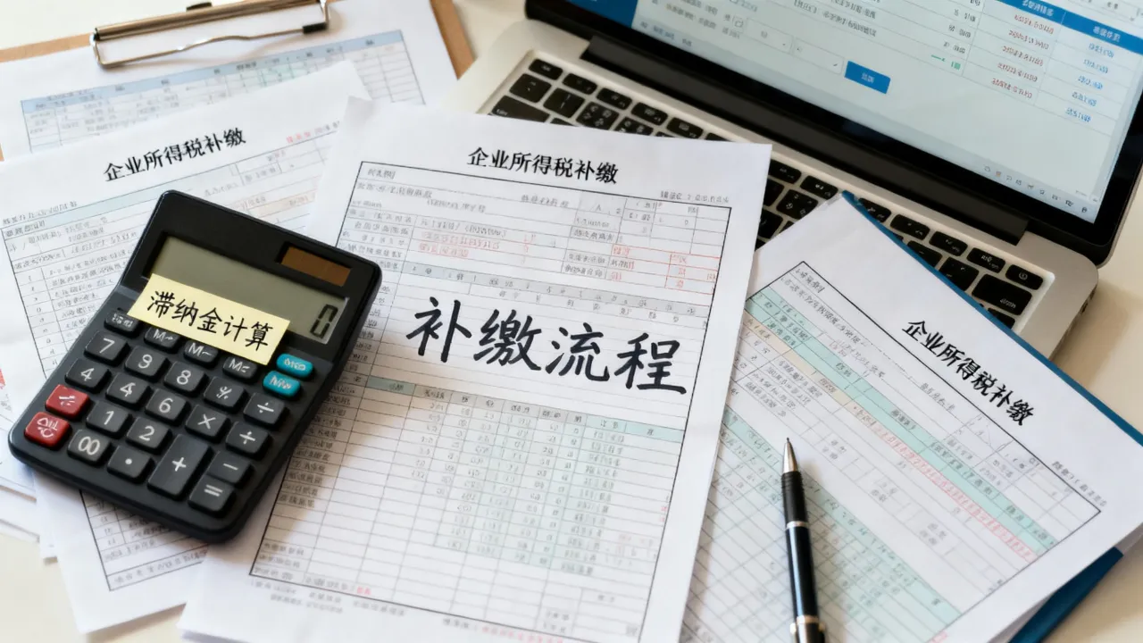 如何补缴企业所得税,补缴流程和滞纳金怎么算?-图2 如何补缴企业所得税,补缴流程和滞纳金怎么算?-图2