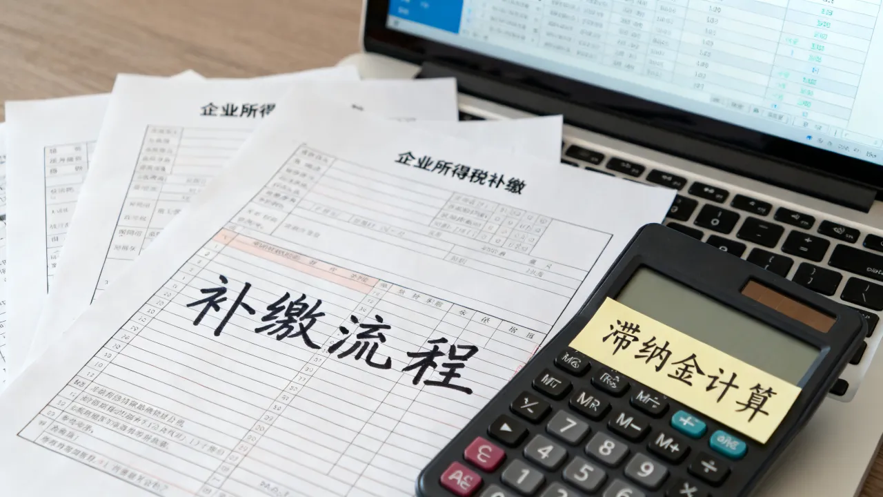 如何补缴企业所得税,补缴流程和滞纳金怎么算?-图3 如何补缴企业所得税,补缴流程和滞纳金怎么算?-图3
