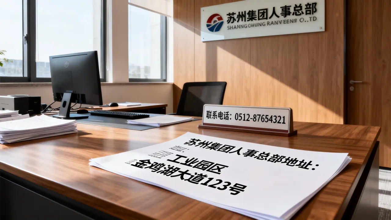 苏州集团人事总部在哪里，苏州集团人事总部电话是多少？