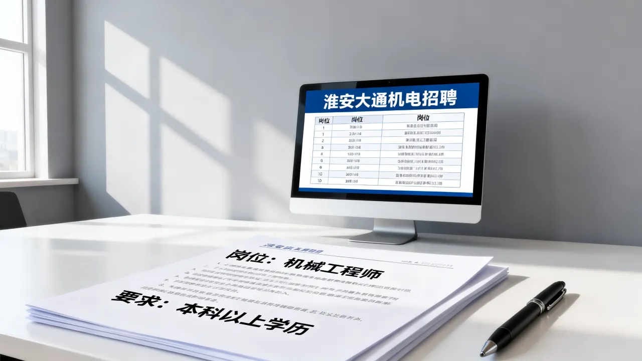 淮安大通机电最新招聘有哪些岗位,淮安大通机电招聘要求是什么?
