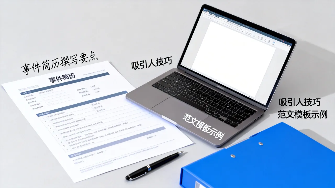 事件简历怎么写，事件简历怎么写才能吸引人附范文模板