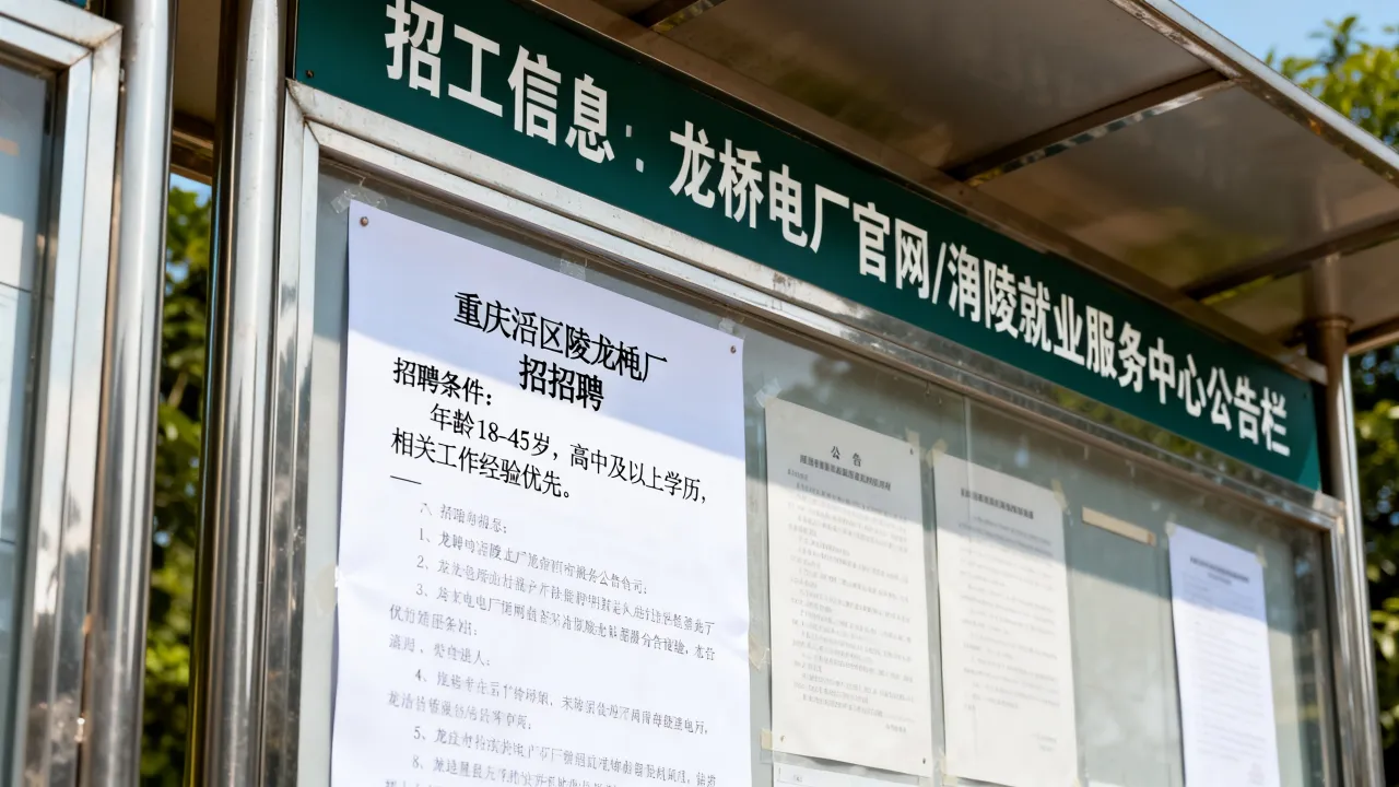 重庆涪陵龙桥电厂招聘条件是什么?电厂招工信息在哪里看?