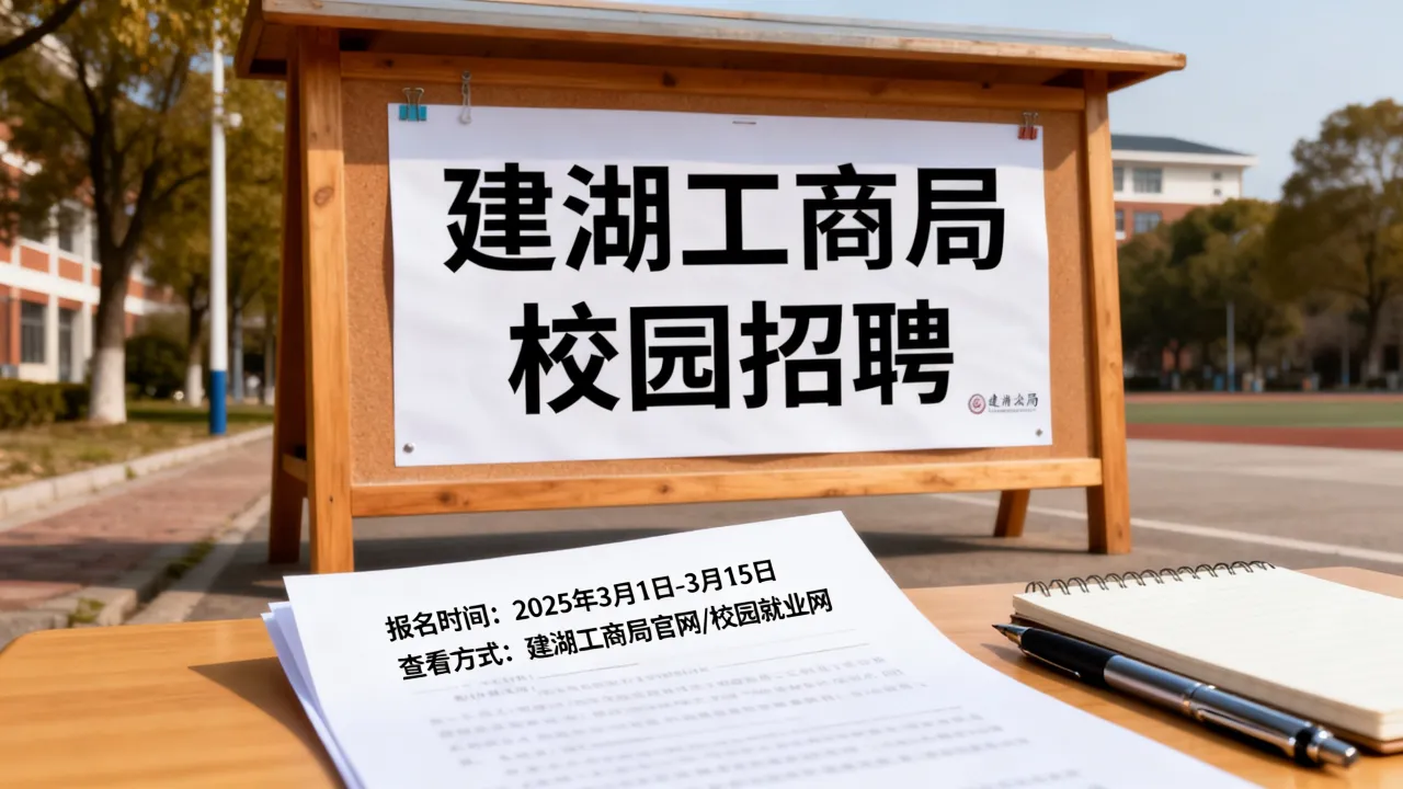 建湖工商局校园招聘公告在哪里看？报名时间-图3