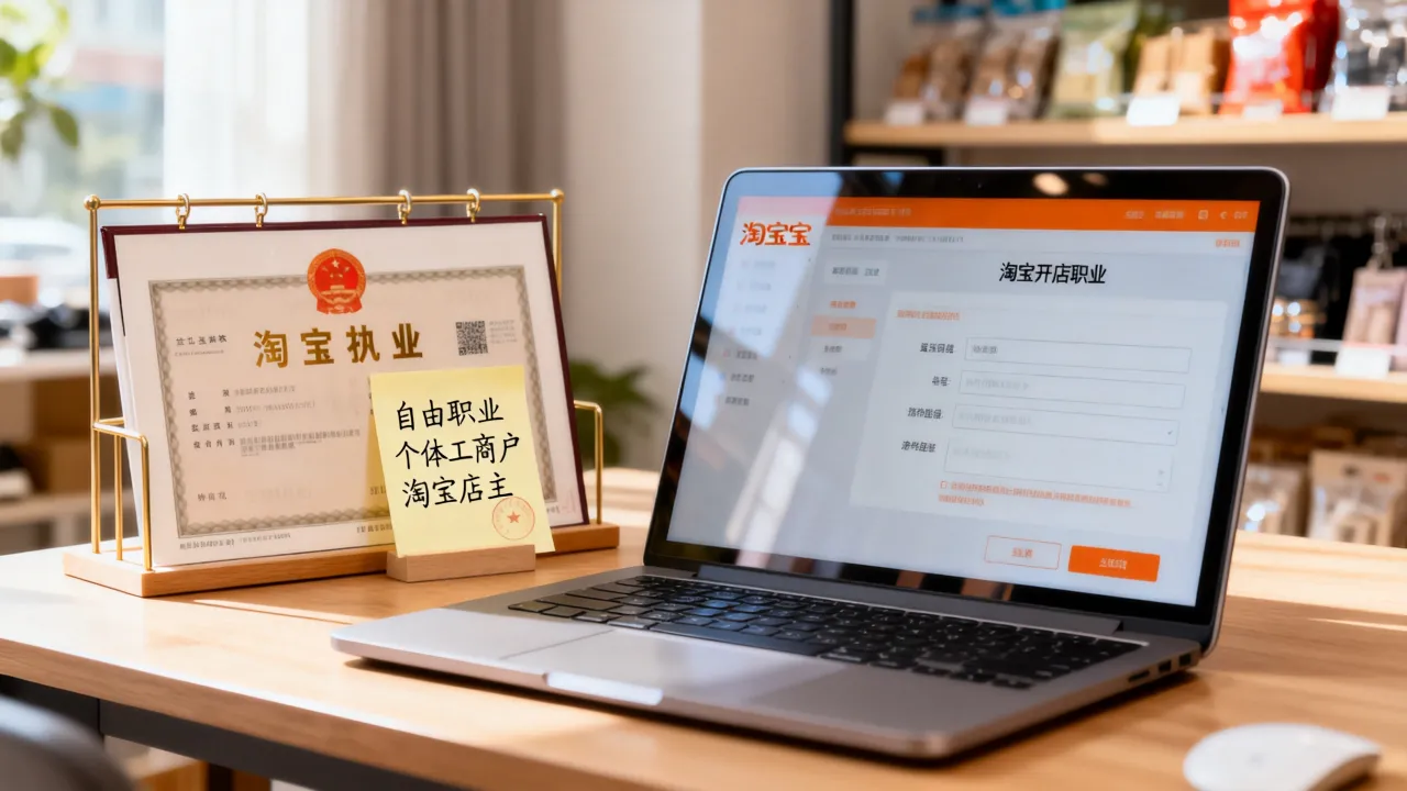 淘宝职业怎么填，淘宝开店职业填写什么最好-图1
