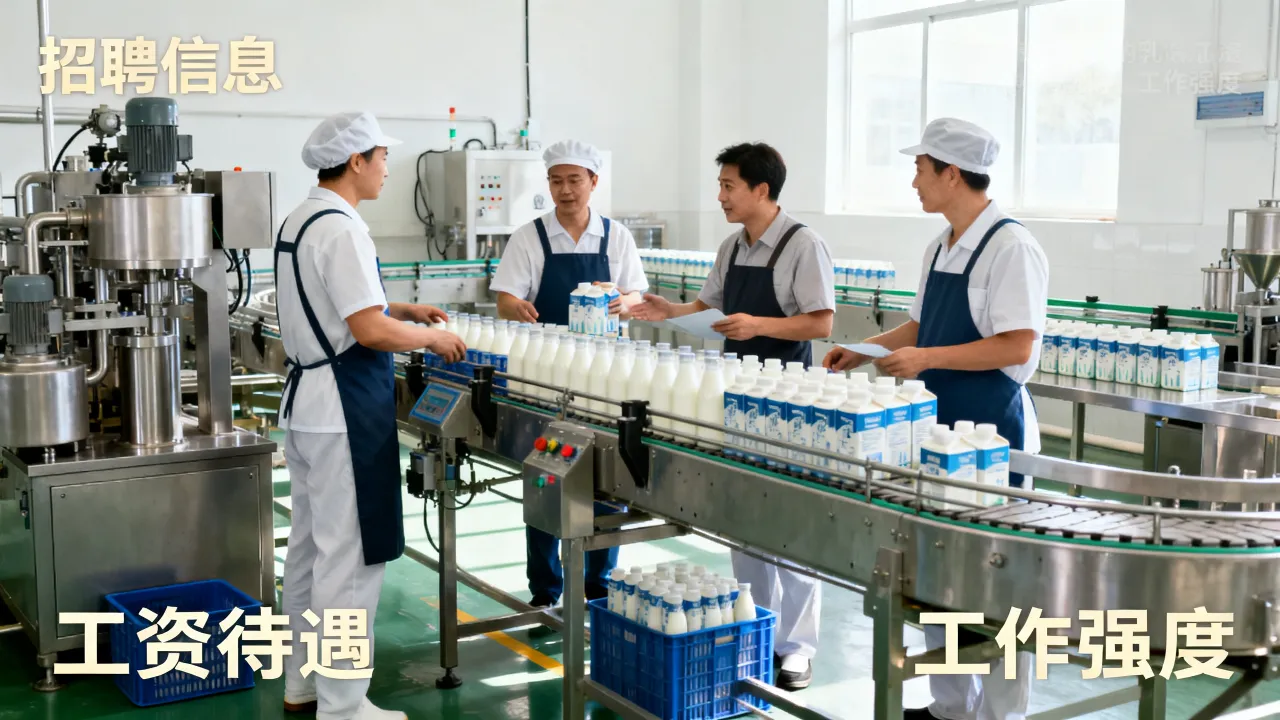 威海嘉盛乳业招聘怎么样?工资待遇好不好,上班累不累?-图2 威海嘉盛乳业招聘怎么样?工资待遇好不好,上班累不累?-图2