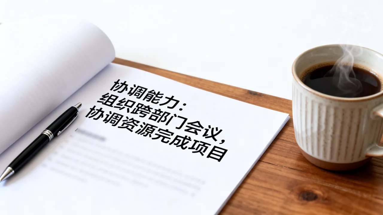 协调能力怎么填,个人简历中协调能力怎么写-图1 协调能力怎么填,个人简历中协调能力怎么写-图1