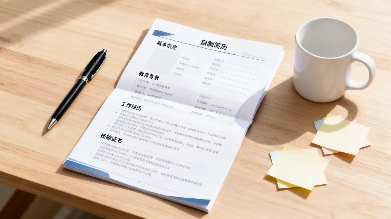 自制简历怎么写,自制简历需要包含哪些内容和注意事项?-图2 自制简历怎么写,自制简历需要包含哪些内容和注意事项?-图2