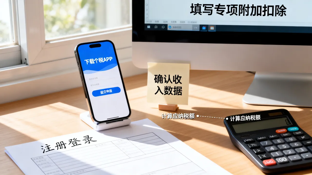 如何开个人所得税,个税申报流程步骤详解?-图2 如何开个人所得税,个税申报流程步骤详解?-图2
