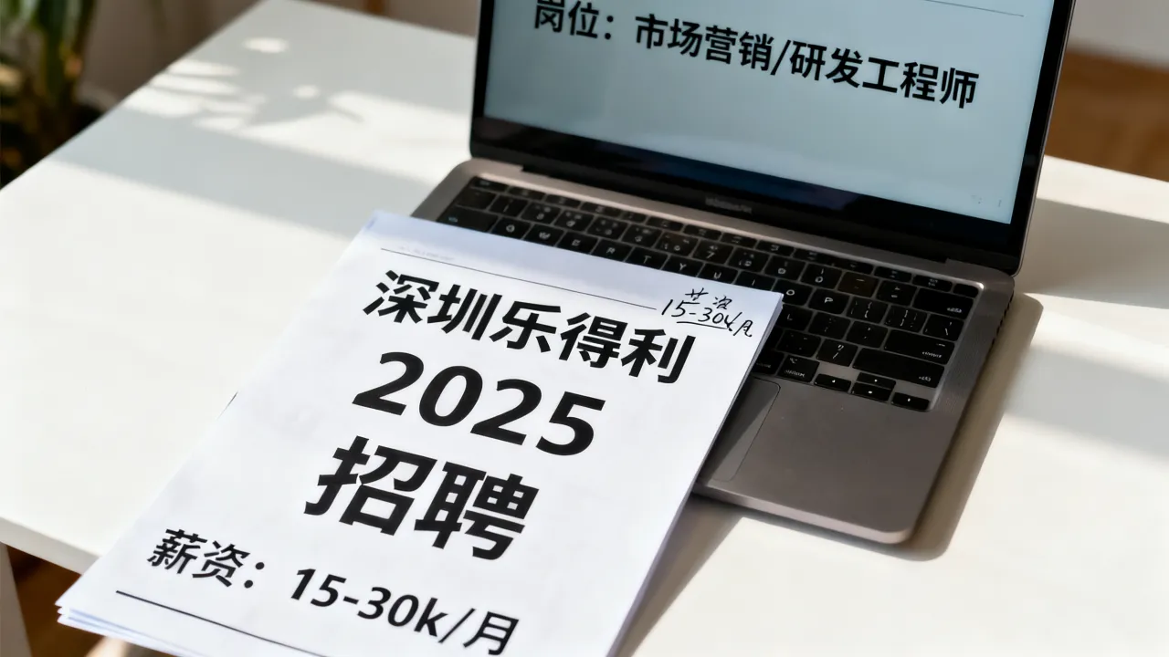 深圳乐得利最新招聘信息有哪些?2025乐得利工资待遇-图1 深圳乐得利最新招聘信息有哪些?2025乐得利工资待遇-图1