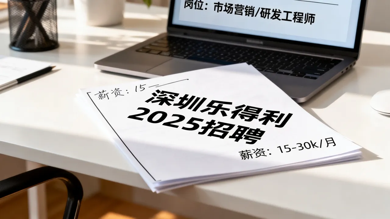 深圳乐得利最新招聘信息有哪些?2025乐得利工资待遇-图2 深圳乐得利最新招聘信息有哪些?2025乐得利工资待遇-图2