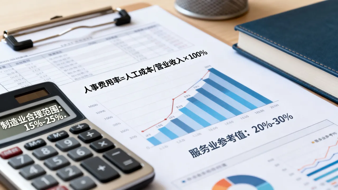 行业人事费用率怎么算，各行业人事费用率多少合理-图1