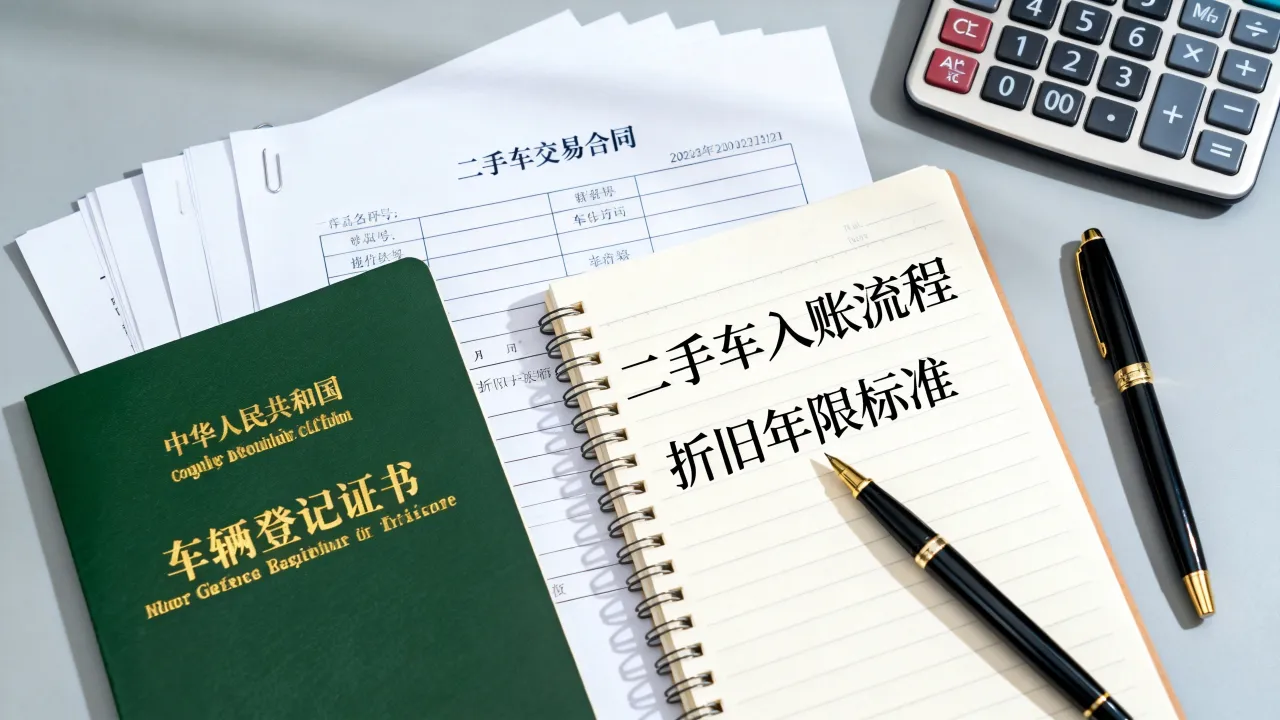 购二手车如何入账，固定资产折旧年限怎么确定