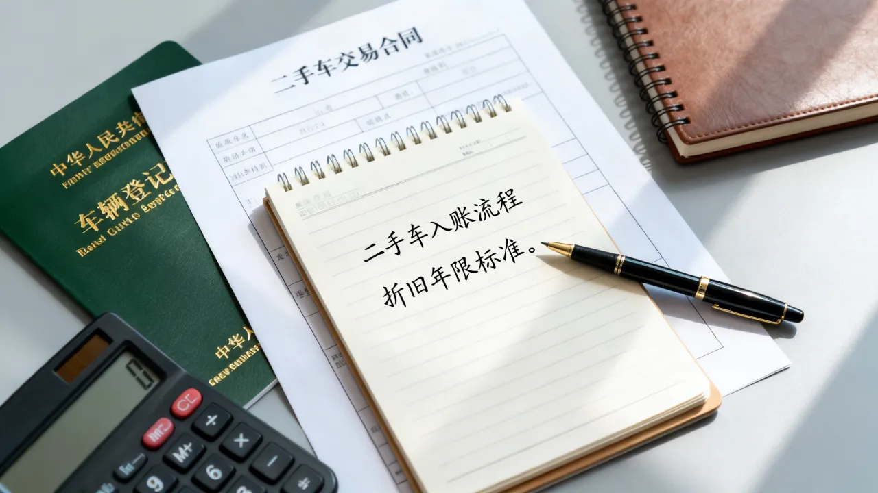 购二手车如何入账,固定资产折旧年限怎么确定-图2 购二手车如何入账,固定资产折旧年限怎么确定-图2