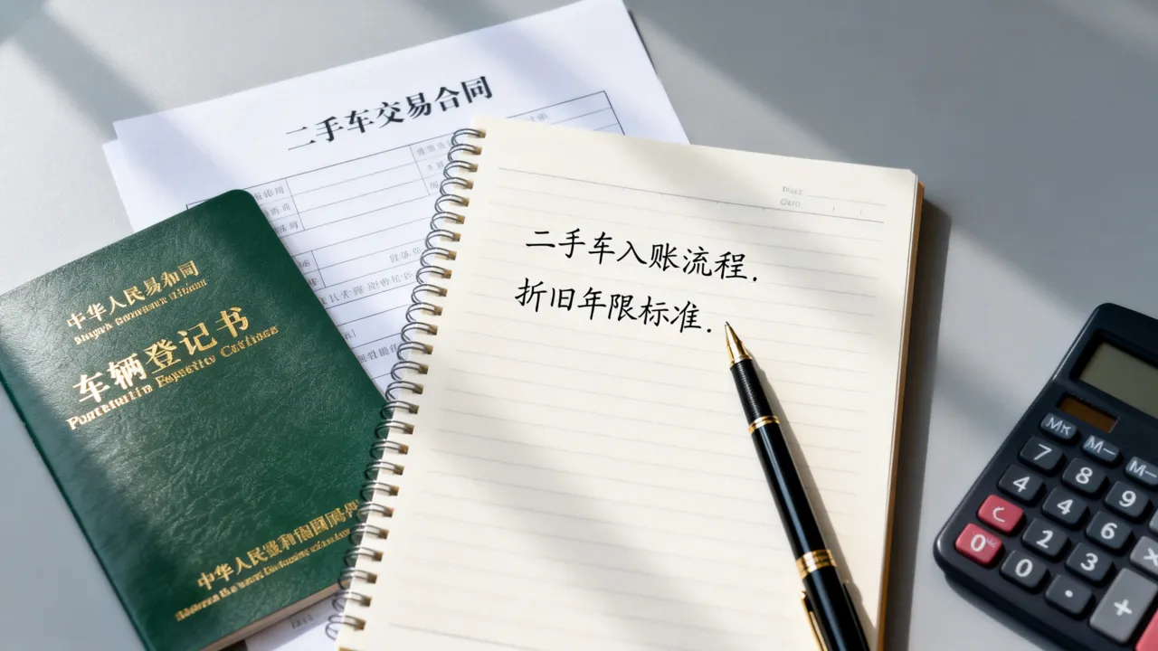 购二手车如何入账,固定资产折旧年限怎么确定-图3 购二手车如何入账,固定资产折旧年限怎么确定-图3