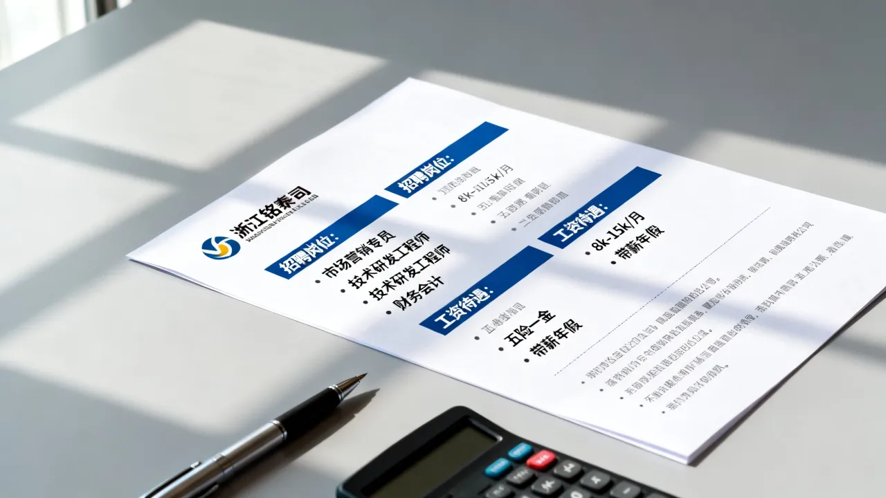 浙江铭泰公司最新招聘信息有哪些,招聘岗位和工资待遇怎么样-图3 浙江铭泰公司最新招聘信息有哪些,招聘岗位和工资待遇怎么样-图3