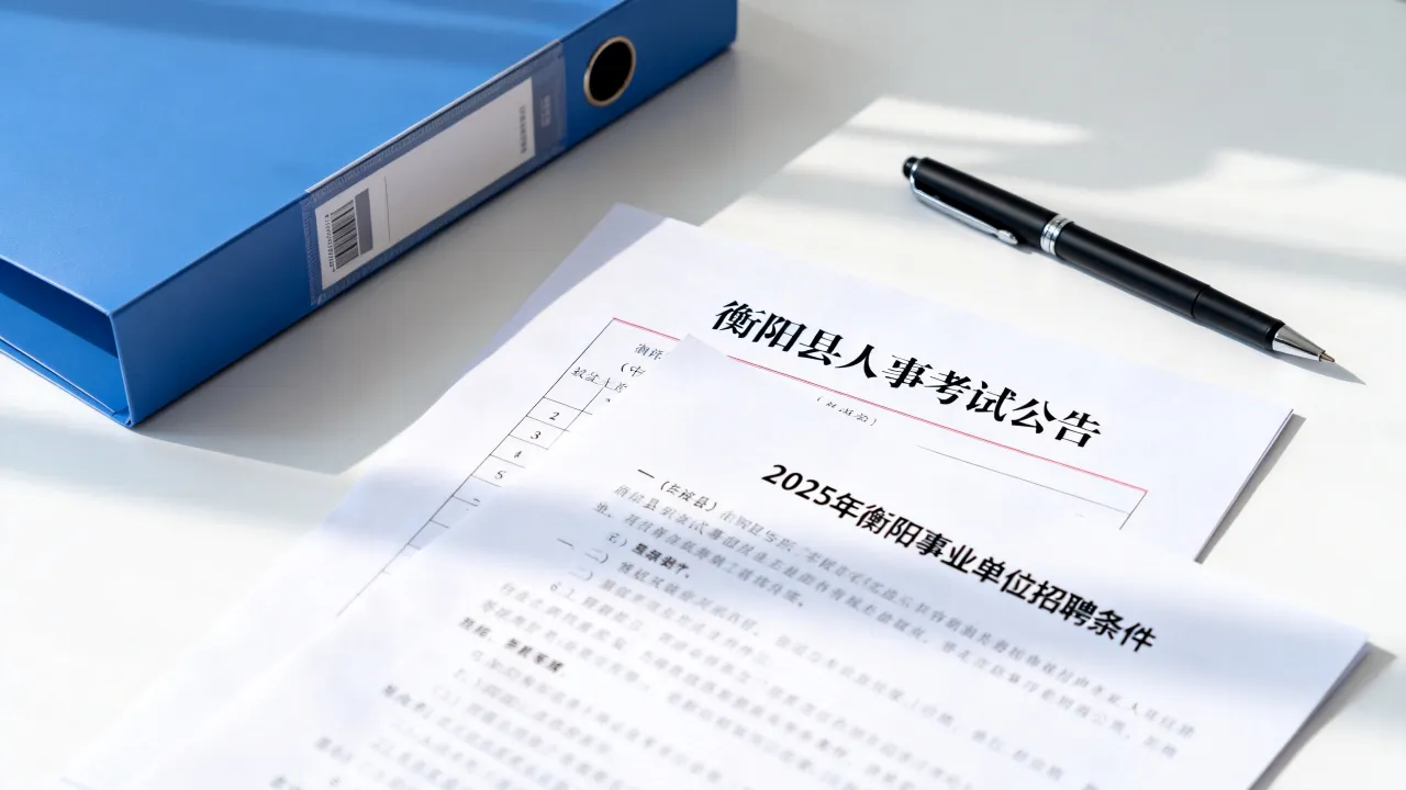 衡阳县人事考试公告在哪看，2025年衡阳事业单位招聘条件有哪些？-图3