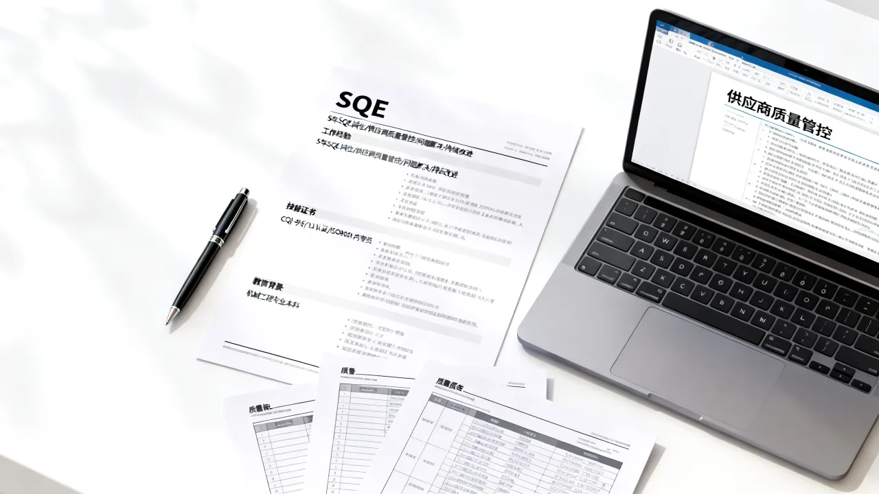 怎么写sqe简历?,怎样才能写出一份优秀的sqe简历