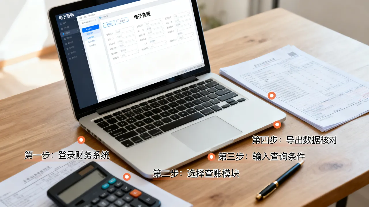 如何电子查账?电子查账怎么操作及流程是什么-图2 如何电子查账?电子查账怎么操作及流程是什么-图2