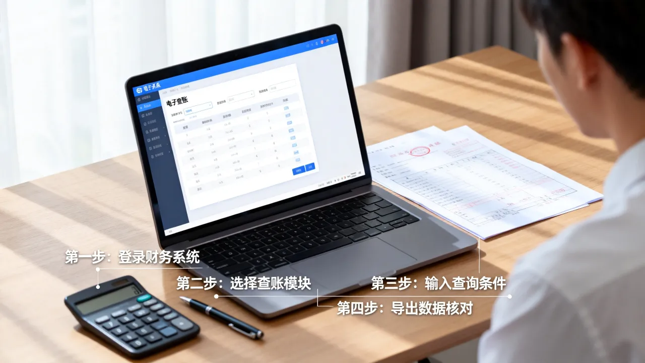 如何电子查账?电子查账怎么操作及流程是什么-图3 如何电子查账?电子查账怎么操作及流程是什么-图3