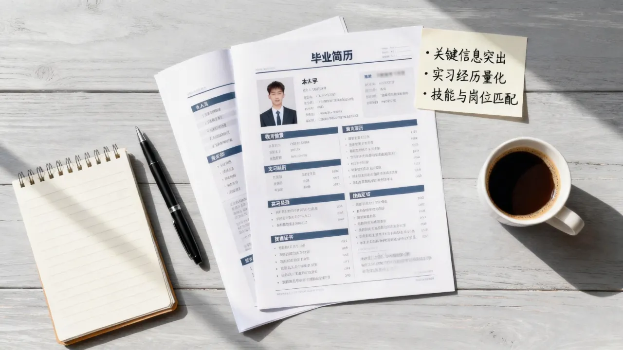 怎么制作毕业简历，毕业简历怎么写才能让HR一眼看重？-图2