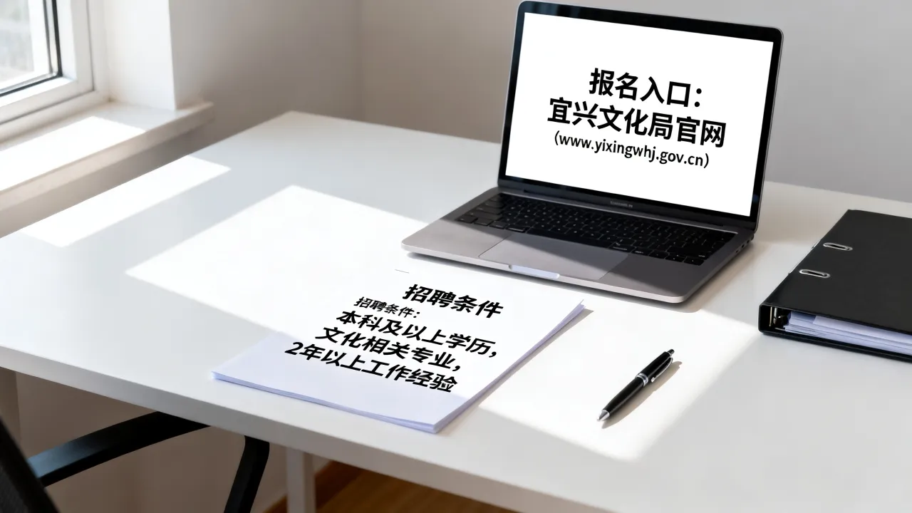 宜兴文化局招聘条件是什么?报名入口在哪里